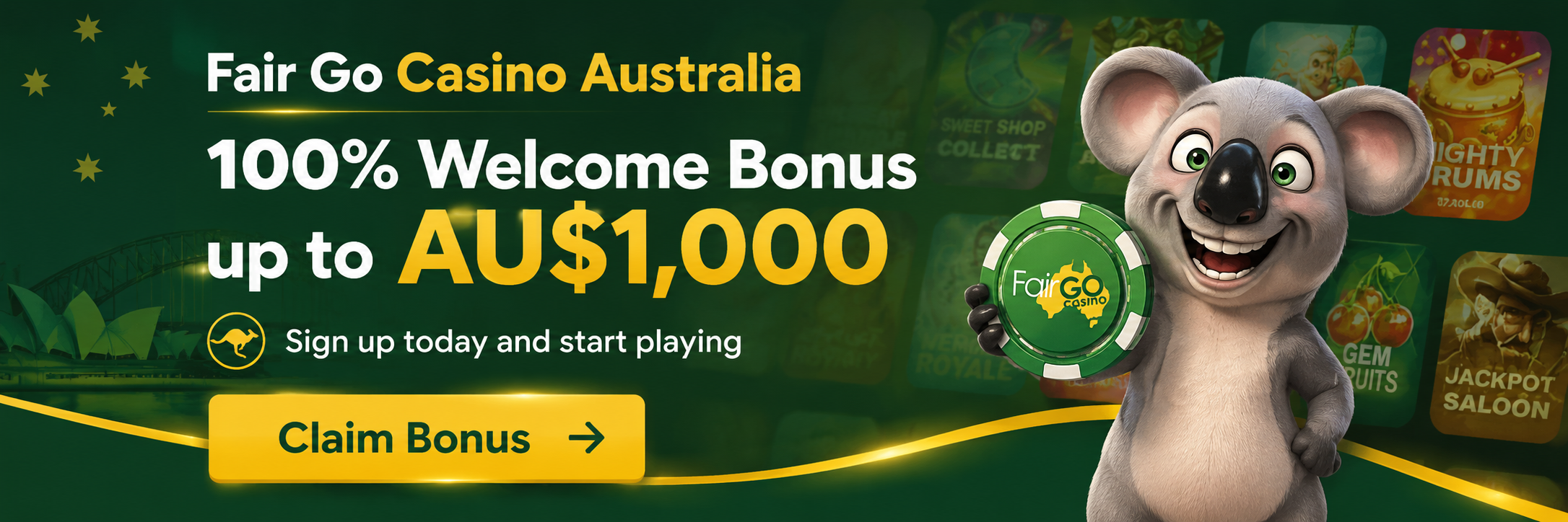 Welcome to Fair Go Casino Australia